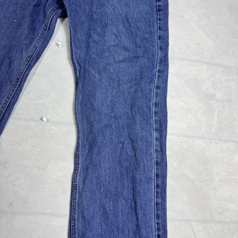 Levi's 513 Mens Straight Leg Jeans‎ Blue Denim 5-Pocket Comfort W34 L34